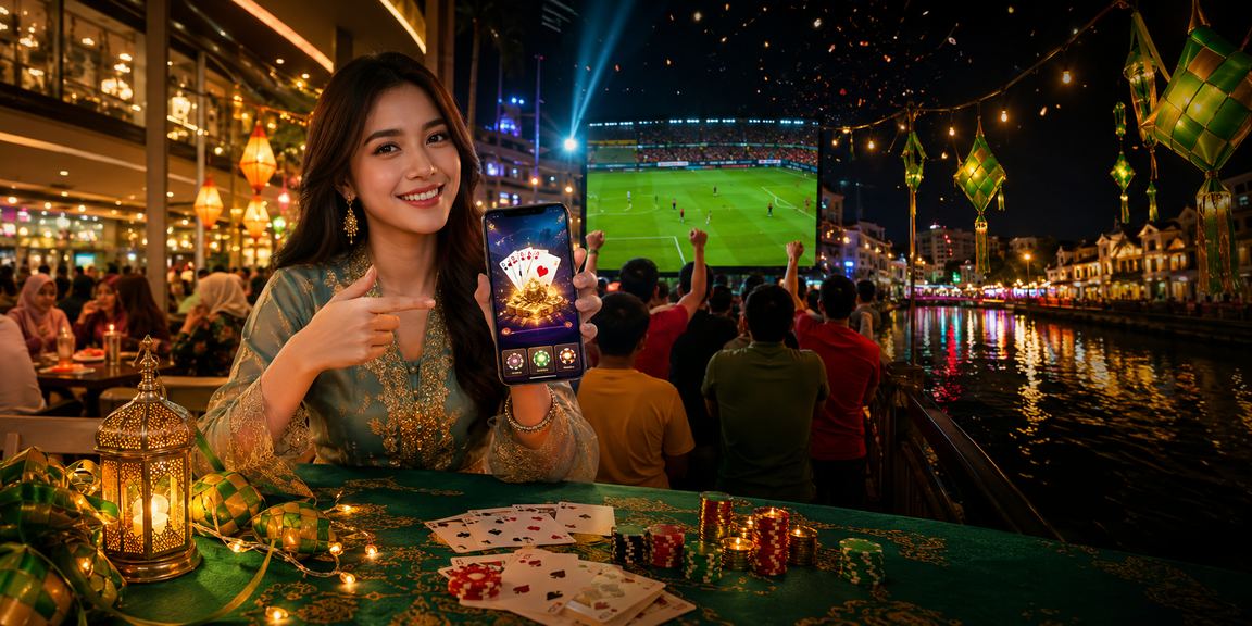 Pertaruhan esports semasa perayaan Hari Raya di Ipoh