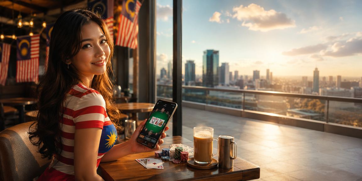 Pemain poker dan slot di Kedah Malaysia suasana malam